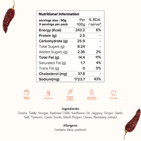 Vindaloo · Ready to Cook Paste · 160g