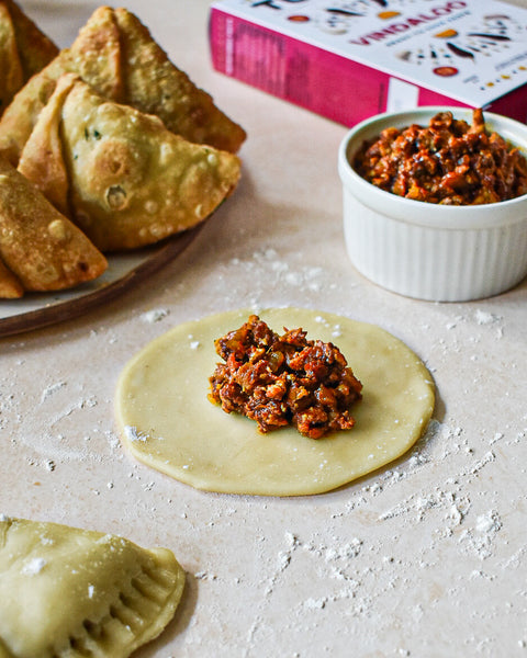 Kheema Vindaloo Samosa